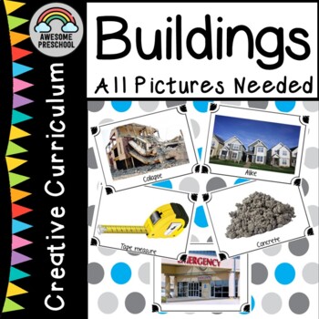 Preview of Creative Curriculum Buildings Study-All pictures needed