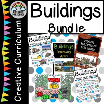 Preview of Creative Curriculum-Buildings Study Bundle