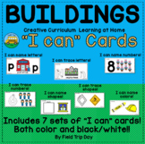 Creative Curriculum BUILDINGS Study "I Can" Card Sets