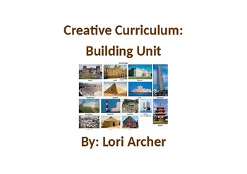 Preview of Creative  Curriculum-Buildings Unit: Webs