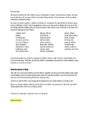 Creative Curriculum Clothes Study Letter to Families - Bilingual!