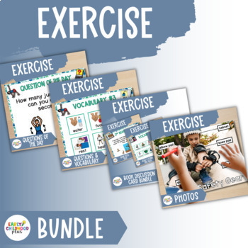 Preview of Exercise Study Bundle for The Creative Curriculum