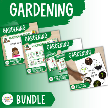 Preview of Gardening Study Bundle for The Creative Curriculum