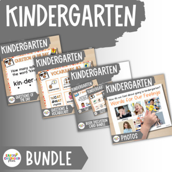 Preview of Getting Ready for Kindergarten Study Bundle for The Creative Curriculum