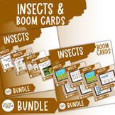 Creative Curriculum Insects Study | Digital Google Slides BOOM Card Print Bundle