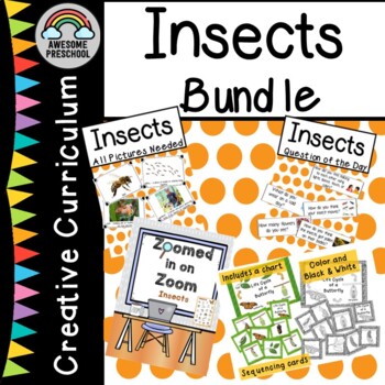 Preview of Creative Curriculum-Insects Study Bundle