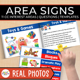 Creative Curriculum Interest Area Signs, Questions, Labels