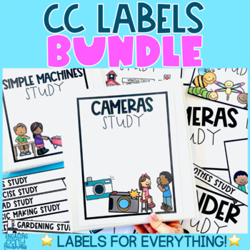 Preview of Creative Curriculum LABELS BUNDLE | Folders Binders Bins and MORE
