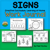 Creative Curriculum "Learning at Home" Work Journal:  SIGNS