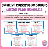 Creative Curriculum Studies Lesson Plan Bundle 2
