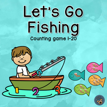 LET'S GO FISHING GAME Activity for Kids Learn numbers - Preschool