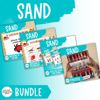 Preview of Sand Study Bundle for The Creative Curriculum