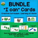 Creative Curriculum Study "I can" Card Sets BUNDLE