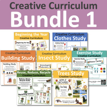 Preview of Creative Curriculum Study Support (Bundle 1)