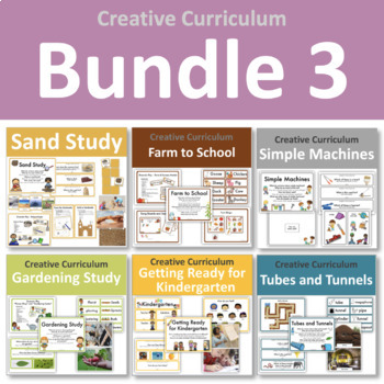 Preview of Creative Curriculum Study Support (Bundle 3)