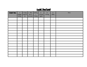 Preview of Creative Curriculum Teaching Strategies GOLD Documentation Tracker