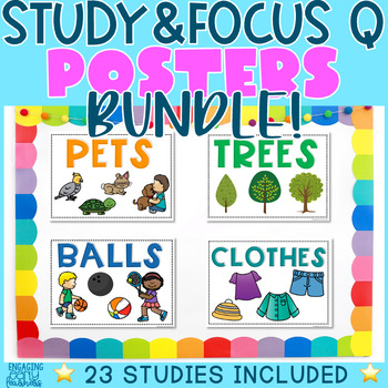 Preview of Creative Curriculum Teaching Strategies GOLD Study and Focus QS Posters BUNDLE