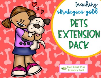 Preview of Creative Curriculum Teaching Strategies Gold Pets Extension Pack
