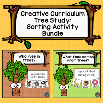 Preview of Creative Curriculum Tree Study: Sorting Activity Bundle