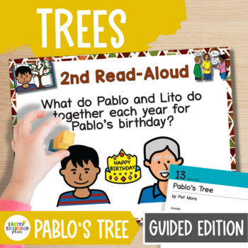 Preview of Creative Curriculum Trees GUIDED Edition | Pablo's Tree Book Discussion Visuals