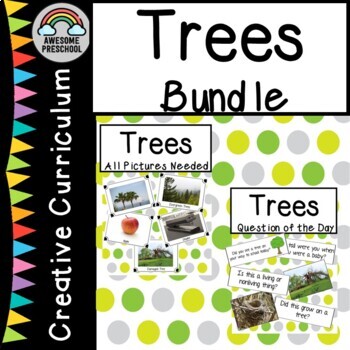 Preview of Creative Curriculum-Trees Study Bundle