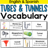Creative Curriculum Tubes and Tunnels Vocabulary - English