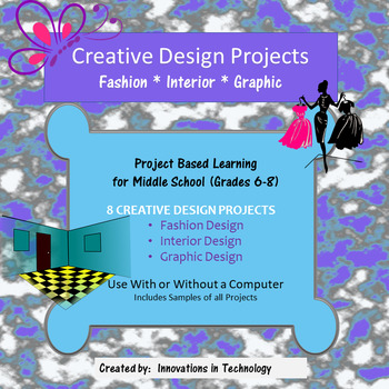 Preview of Creative Design Projects - 8 Projects for Fashion, Interior & Graphic Design