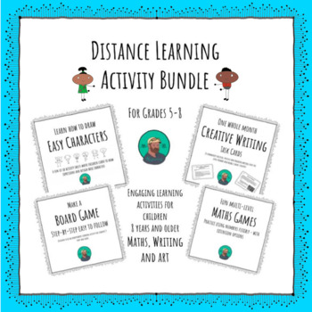 Preview of Creative Distance Learning Bundle