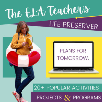 Preview of ELA Curriculum Bundle l End of the year English Project