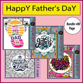 Creative Father's Day: Collaborative Color Pages Craft Pos