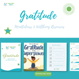 Creative Gratitude Activities | Wellbeing & Mindfulness Bundle 