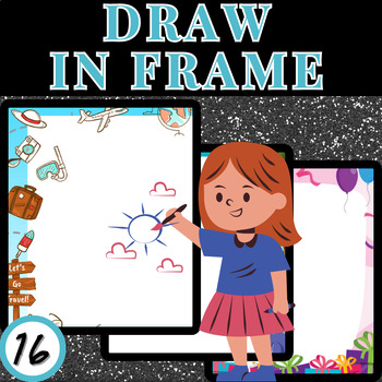 Preview of Creative Kids: Interactive Draw in Frame for Classroom Exploration