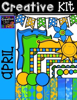 Preview of Creative Kit: APRIL {Creative Clips Digital Clipart}