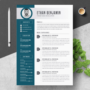 Preview of Creative & Modern Resume/CV Template