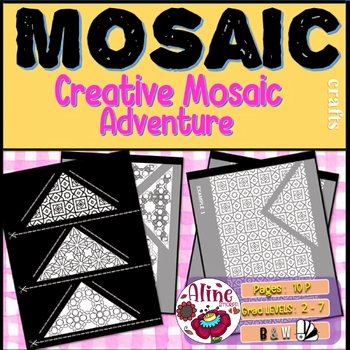 Preview of Creative Mosaic Adventure: Unlocking Artistry & Skills for Young Explorers!