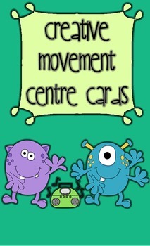 Preview of Creative Movement Centre Cards