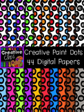 Creative Paint Dot Papers {Creative Clips Digital Clipart}