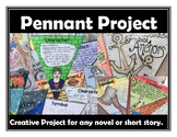 Creative Novel Project Pennant Project for any Novel or Story