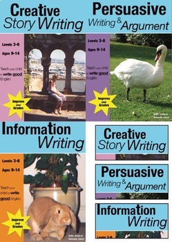 Preview of Creative, Persuasive & Information Writing COMPLETE UNIT (9-14 years)