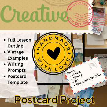 Preview of Creative Postcards - Create and Send Personalized Postcards - Cross Curricular