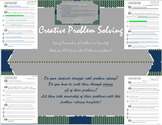 Creative Problem Solving - Printable Template