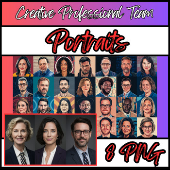 Preview of Creative Professional Team Portraits
