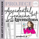 Creative Project Booklet - Accidental Inventions ESL/ELA
