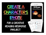 Novel Study Activity For Any Book: Create A Character's iPhone