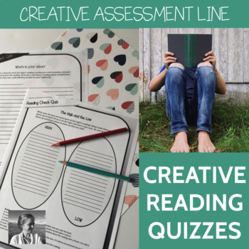 Preview of 5 Creative Reading Check Quizzes - Any Novel