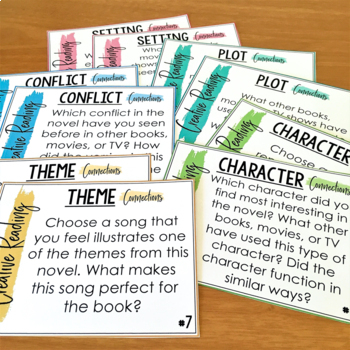 Reading Response Questions - Independent Reading Activities for Any Book