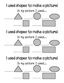 Creative Shape Picture - Count the Shapes