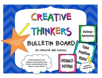Preview of Creative Thinkers Bulletin Board
