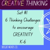 Creative Thinking Challenges #1  Gifted and Talented K-6