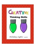 Creative Thinking Skills: Holiday Lights